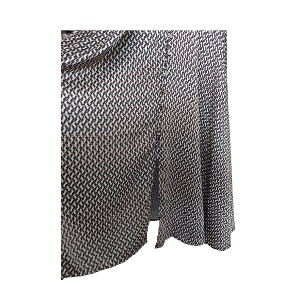 Sheike tie knot bust geometric print maxi dress - Picture 6 of 8